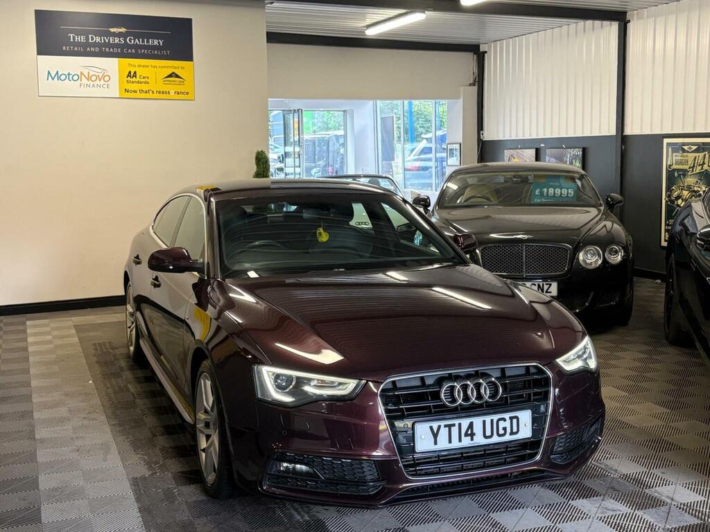 Audi A5 2.0 Tdi S Line Sportback Euro 5 Ss Red #5