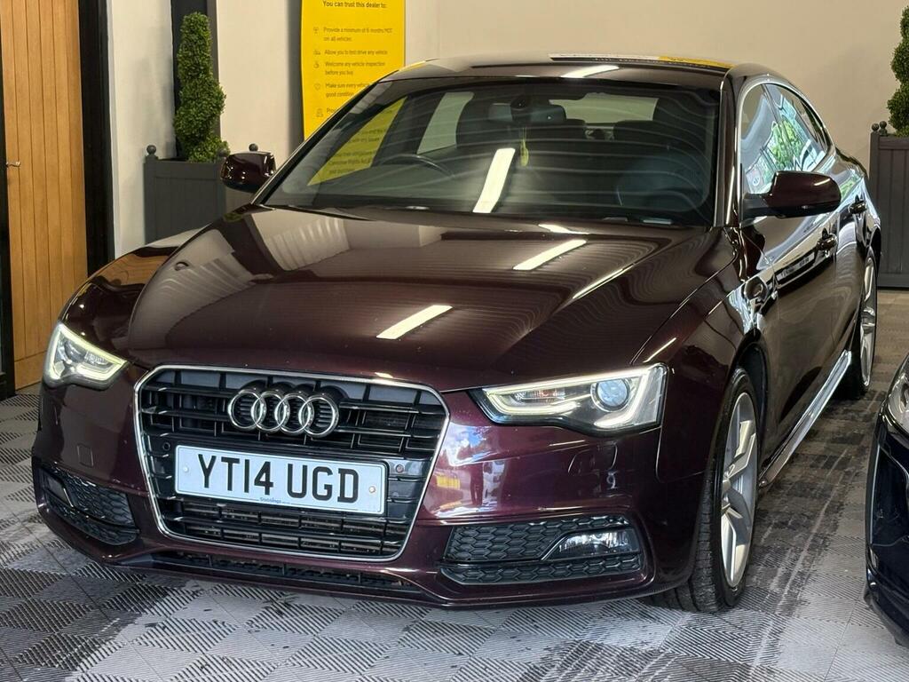 Audi A5 2.0 Tdi S Line Sportback Euro 5 Ss Red #2