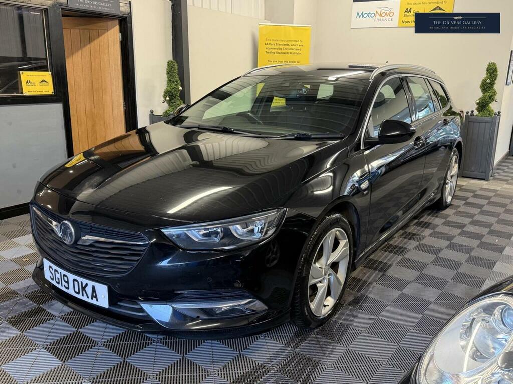 Vauxhall Insignia Estate 2.0 Turbo D Blueinjection Sri Vx Line Nav S SG19OKA Black