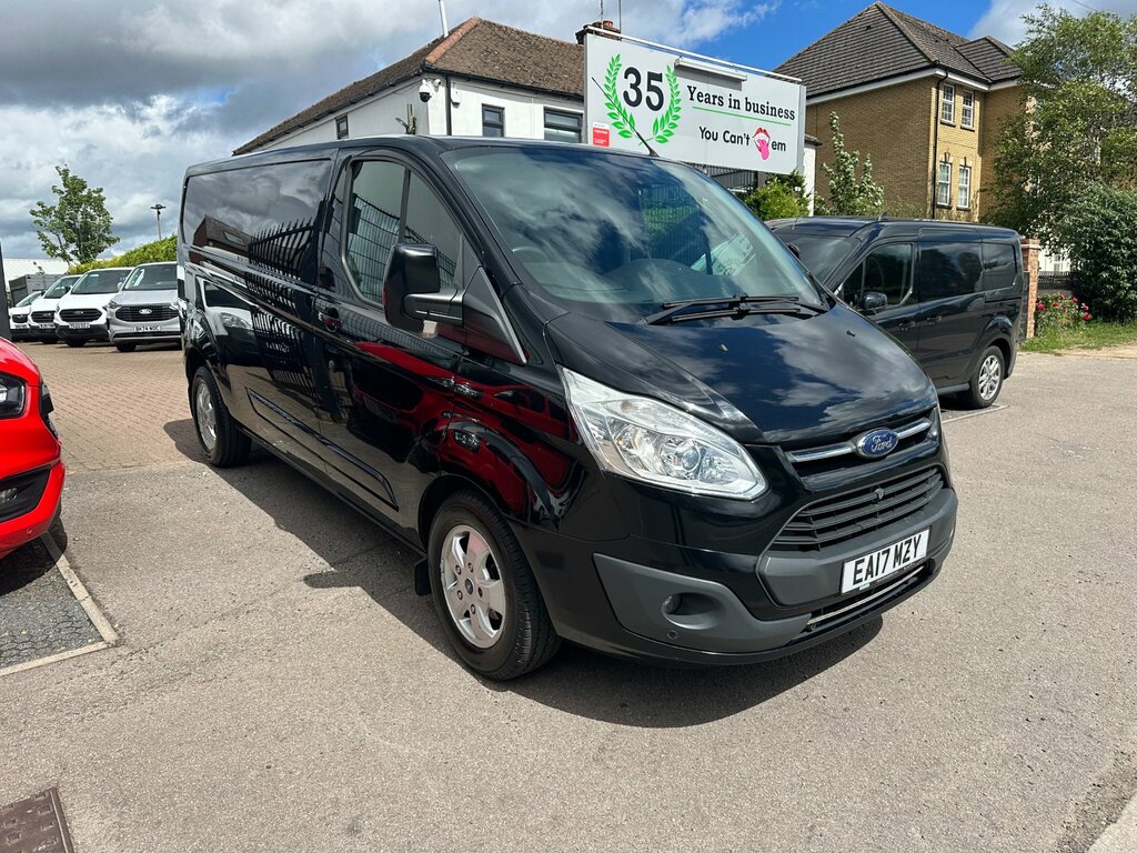 Ford Transit Custom 2.0 Tdci 290 Limited Panel Van L Black