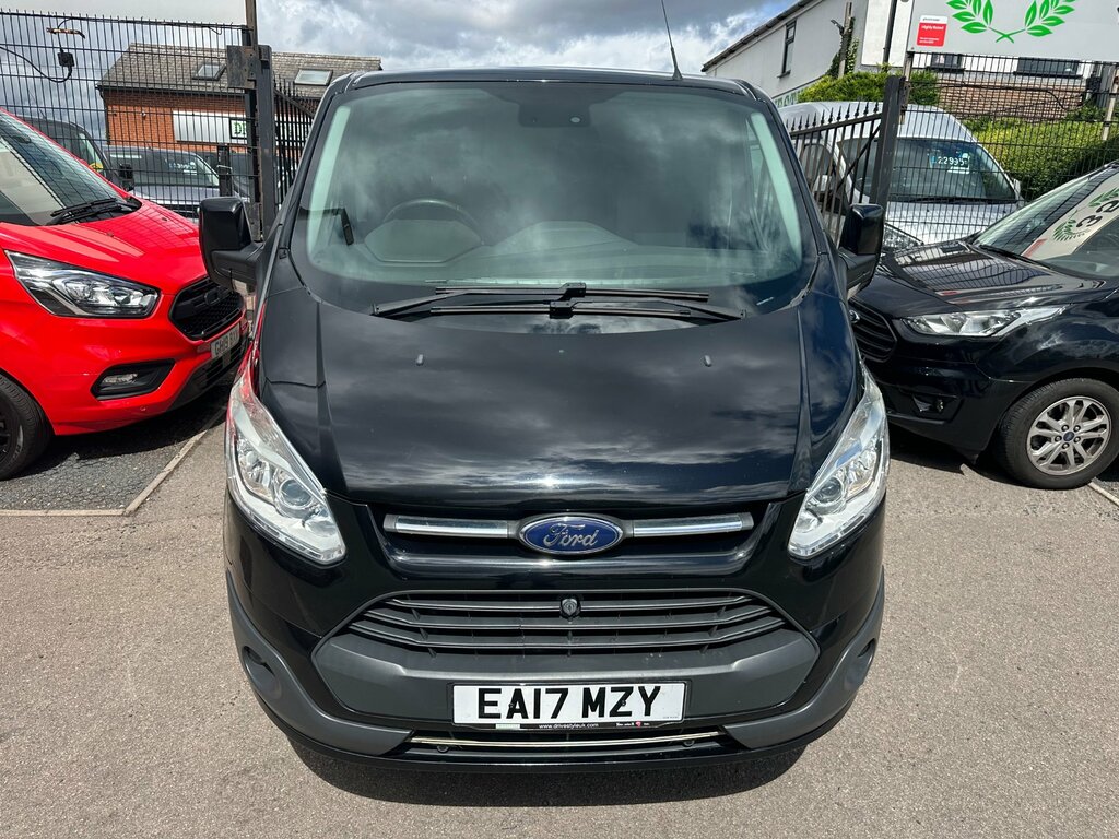 Ford Transit Custom 2.0 Tdci 290 Limited Panel Van L EA17MZY Black #3