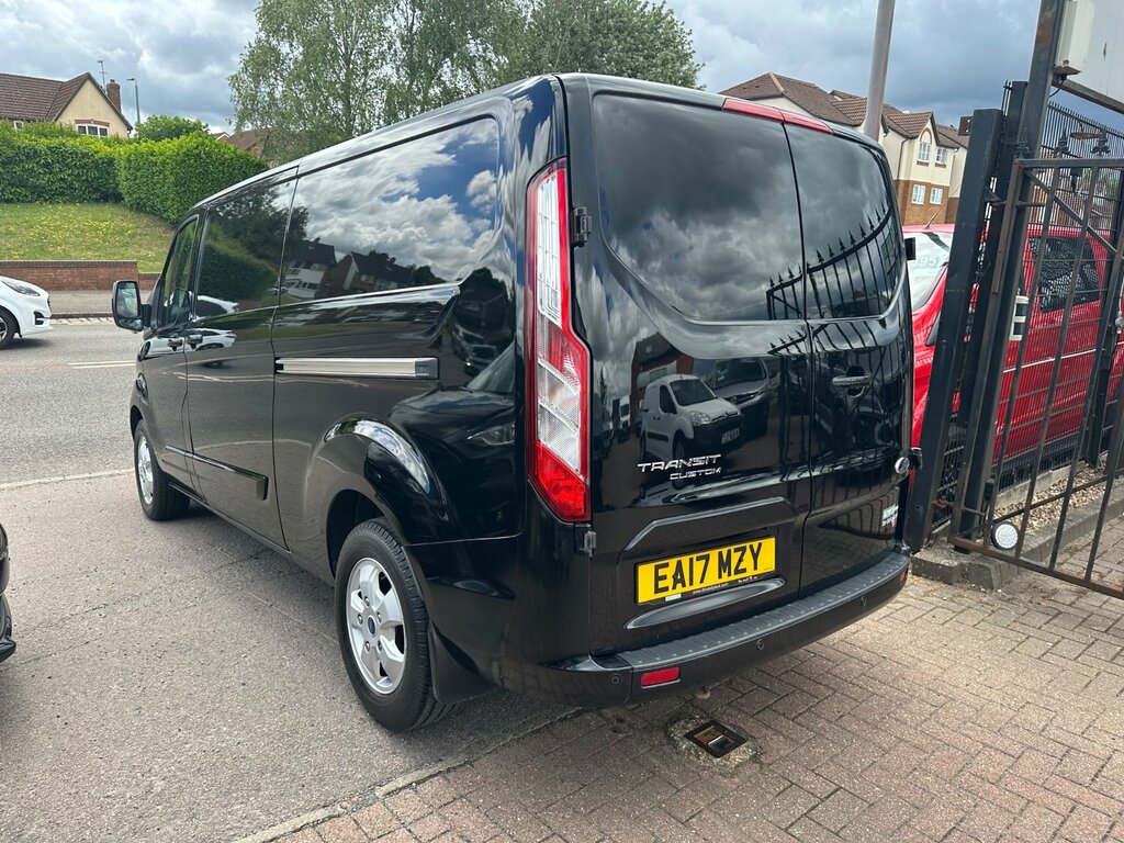 Ford Transit Custom 2.0 Tdci 290 Limited Panel Van L EA17MZY Black #6