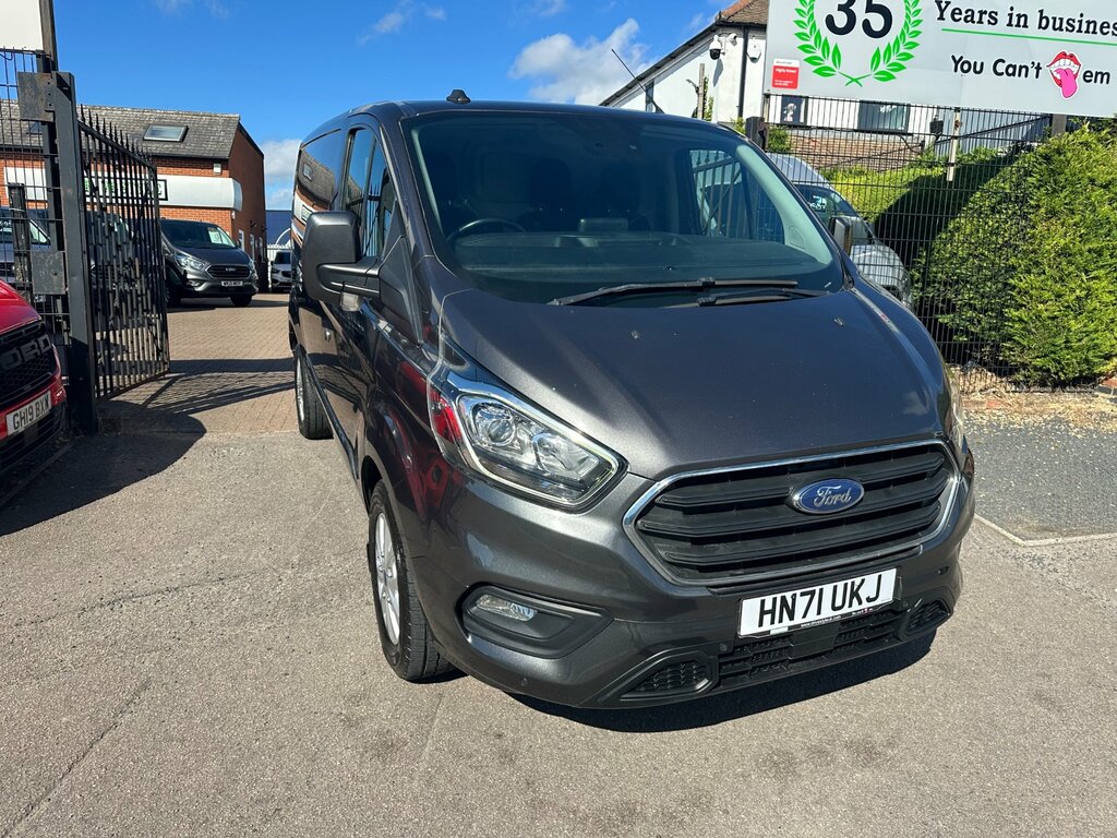 Ford Transit Custom 2.0 280 Ecoblue Limited Panel Van Manua Grey #2