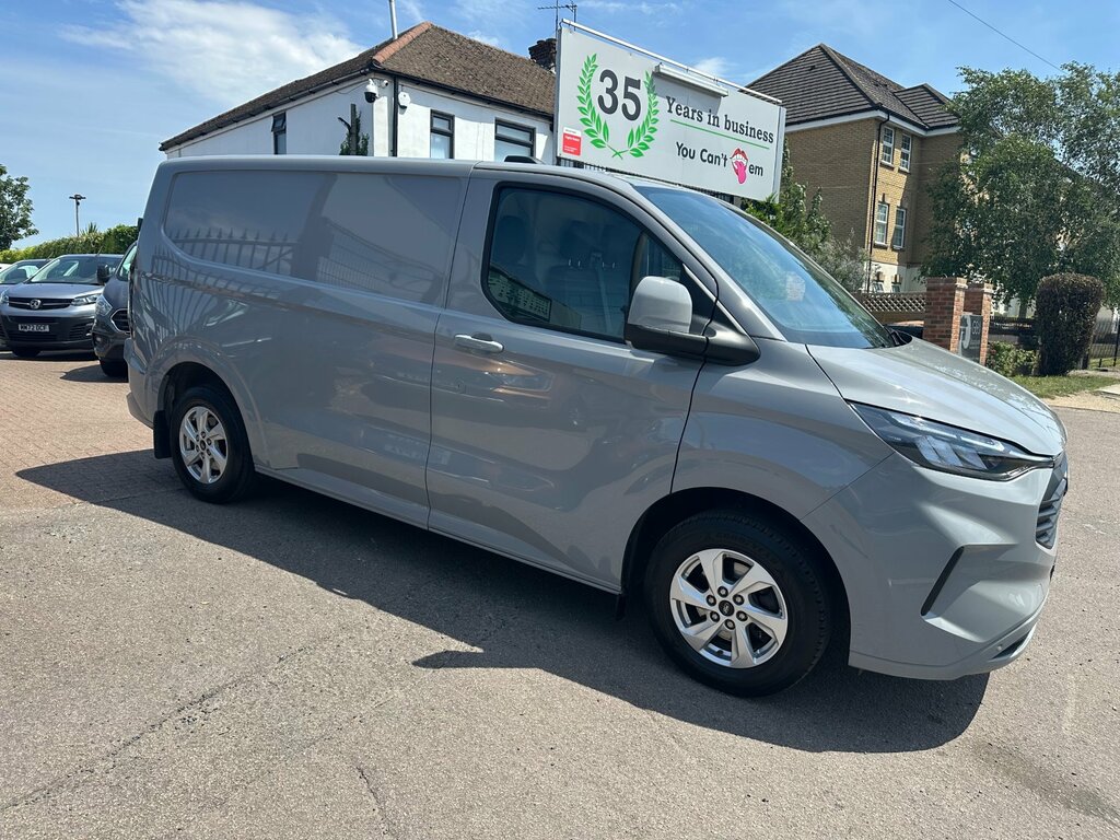 Ford Transit Custom 2.0 280 Ecoblue Limited Panel Van Manua Grey