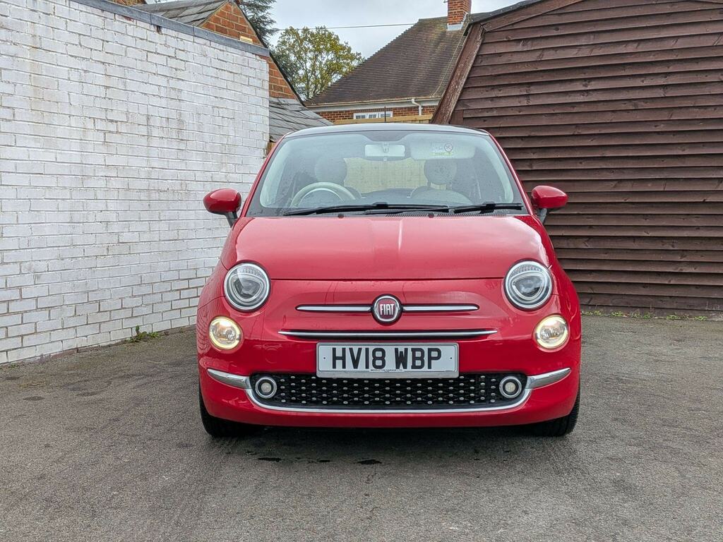 Fiat 500 1.2 Lounge Euro 6 Ss HV18WBP Red #2