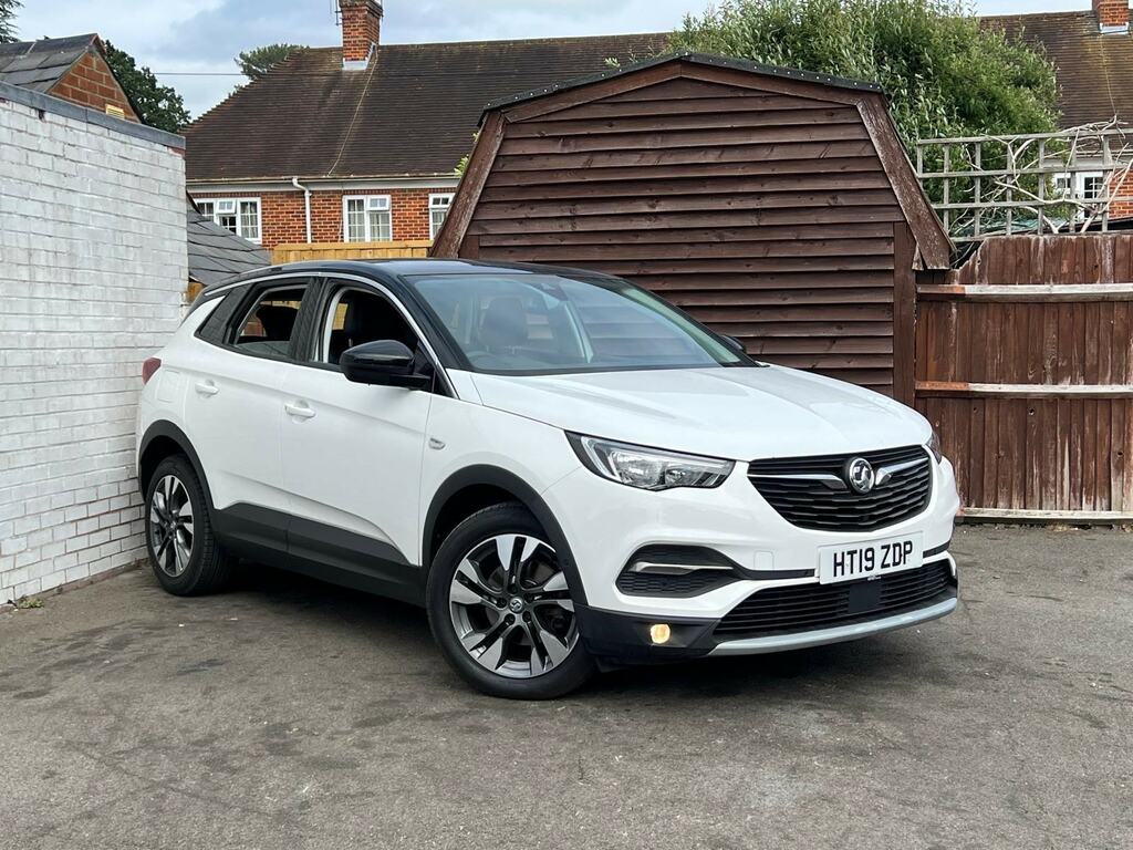 Vauxhall Grandland X 1.2 Turbo Sport Nav Euro 6 Ss White
