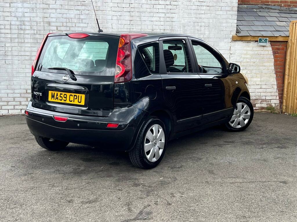 Nissan Note 1.6 16V Visia Euro 4 Black #6