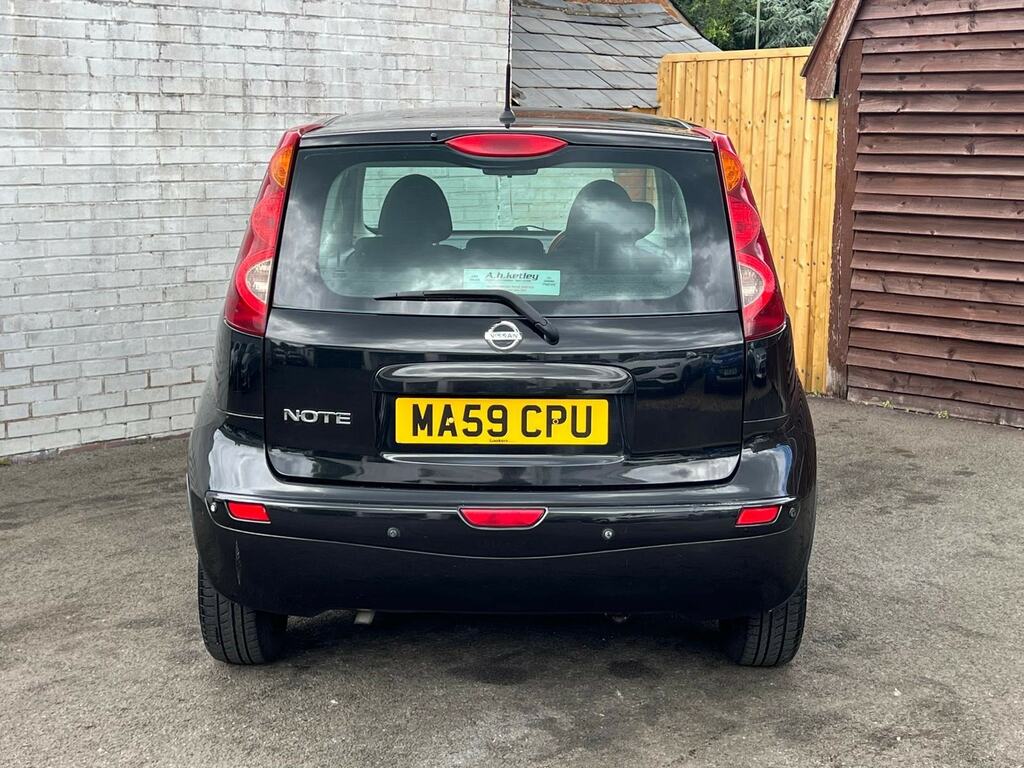Nissan Note 1.6 16V Visia Euro 4 Black #5
