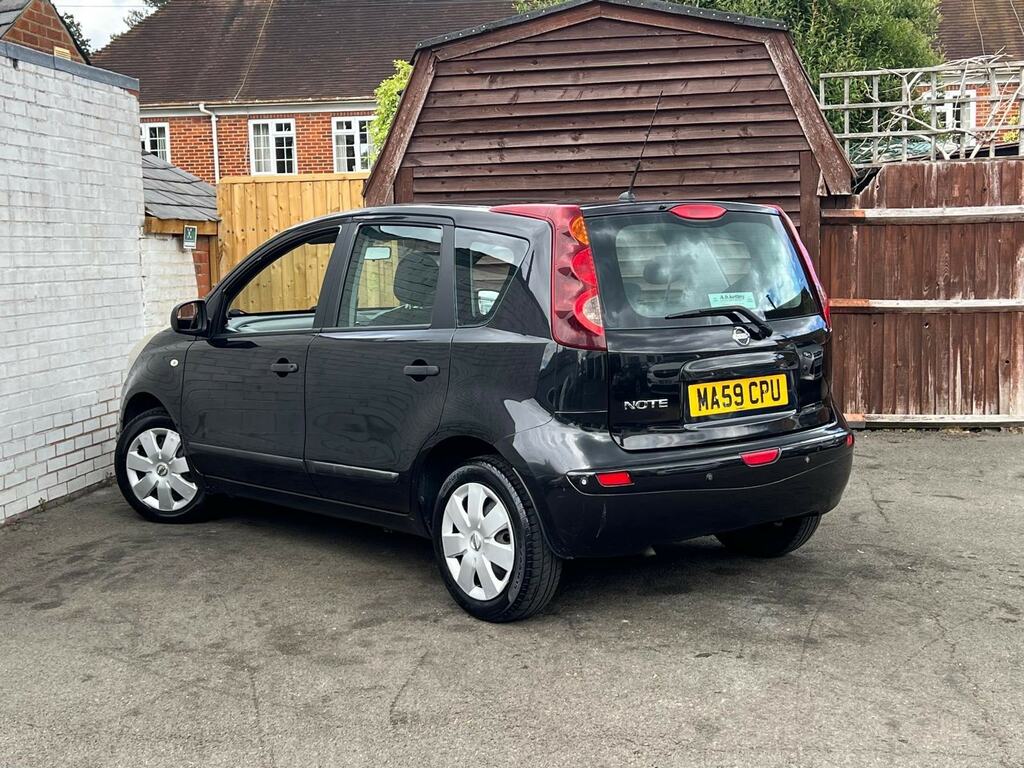 Nissan Note 1.6 16V Visia Euro 4 Black #4