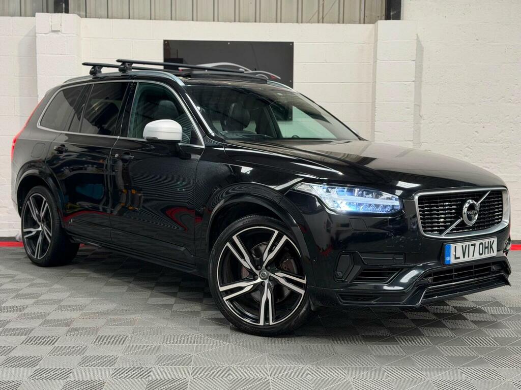 Volvo XC90 2.0H T8 Twin Engine 9.2Kwh R-design 4Wd Euro LV17OHK Black #5