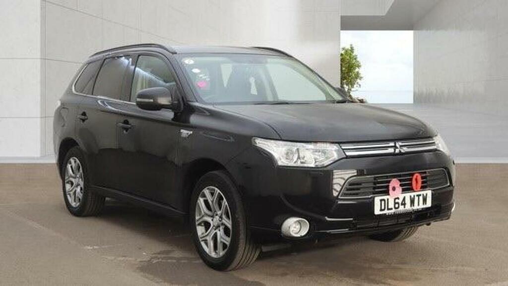 Mitsubishi Outlander 2.0H 12Kwh Gx4h Cvt 4Wd Euro 5 Ss Black