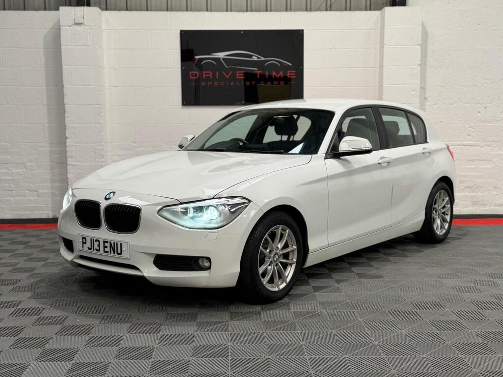 BMW 1 Series 1.6 116D Ed Efficientdynamics Euro 5 Ss PJ13ENU White #3