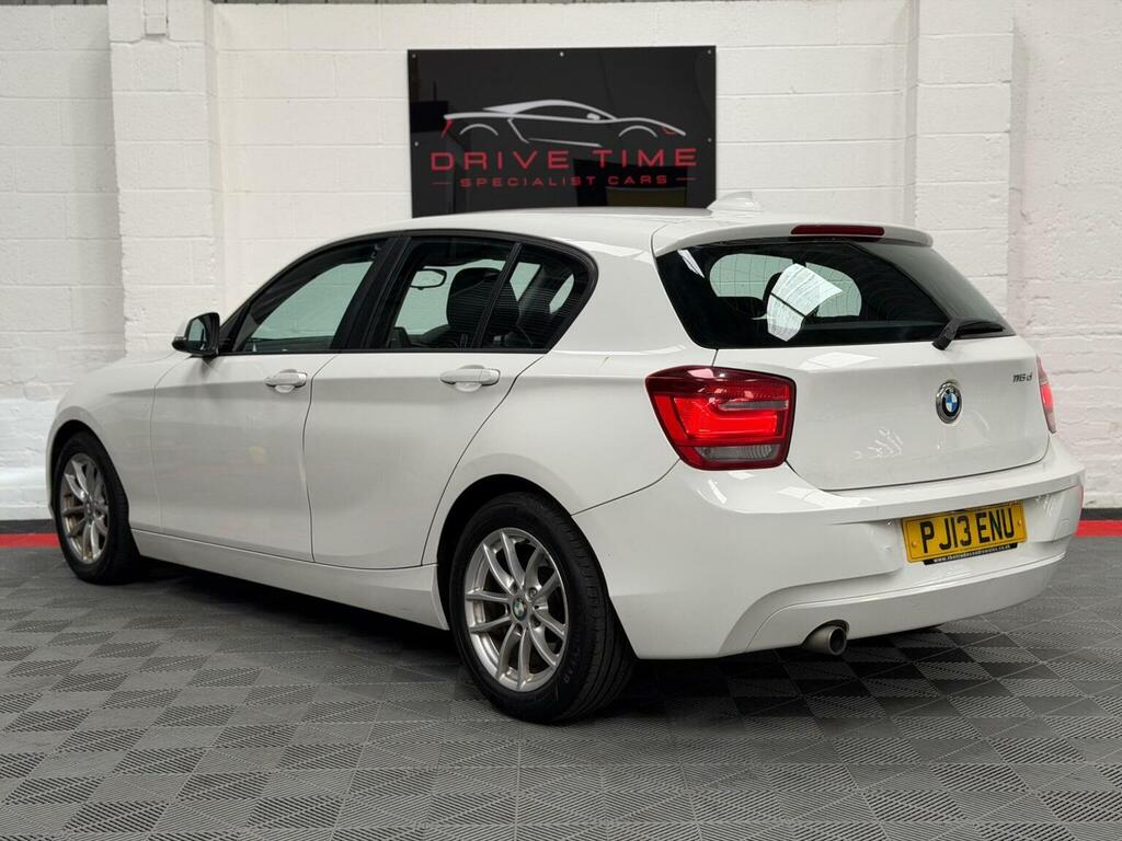BMW 1 Series 1.6 116D Ed Efficientdynamics Euro 5 Ss PJ13ENU White #4