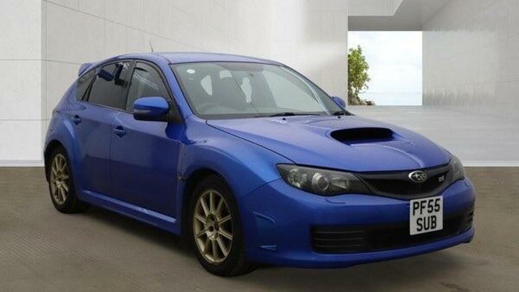 Subaru Impreza 2.5T Wrx Sti Type Uk 4Wd Euro 4 Blue