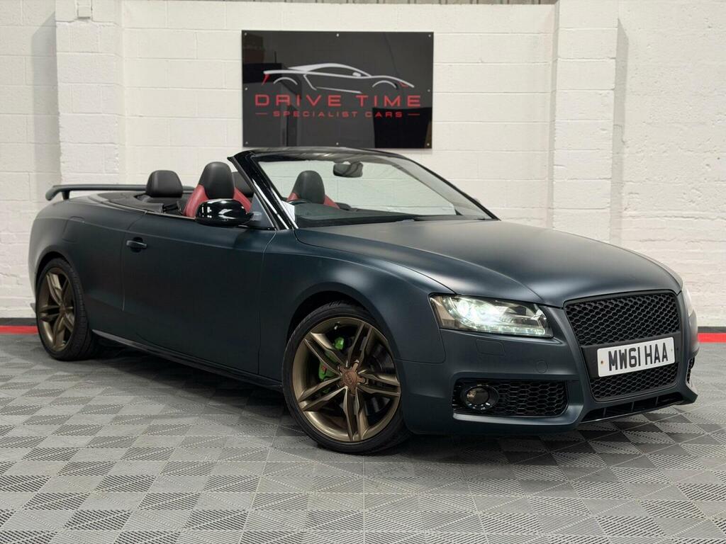 Audi S5 3.0 Tfsi V6 Cabriolet S Tronic Quattro Euro 5 Ss Black #5