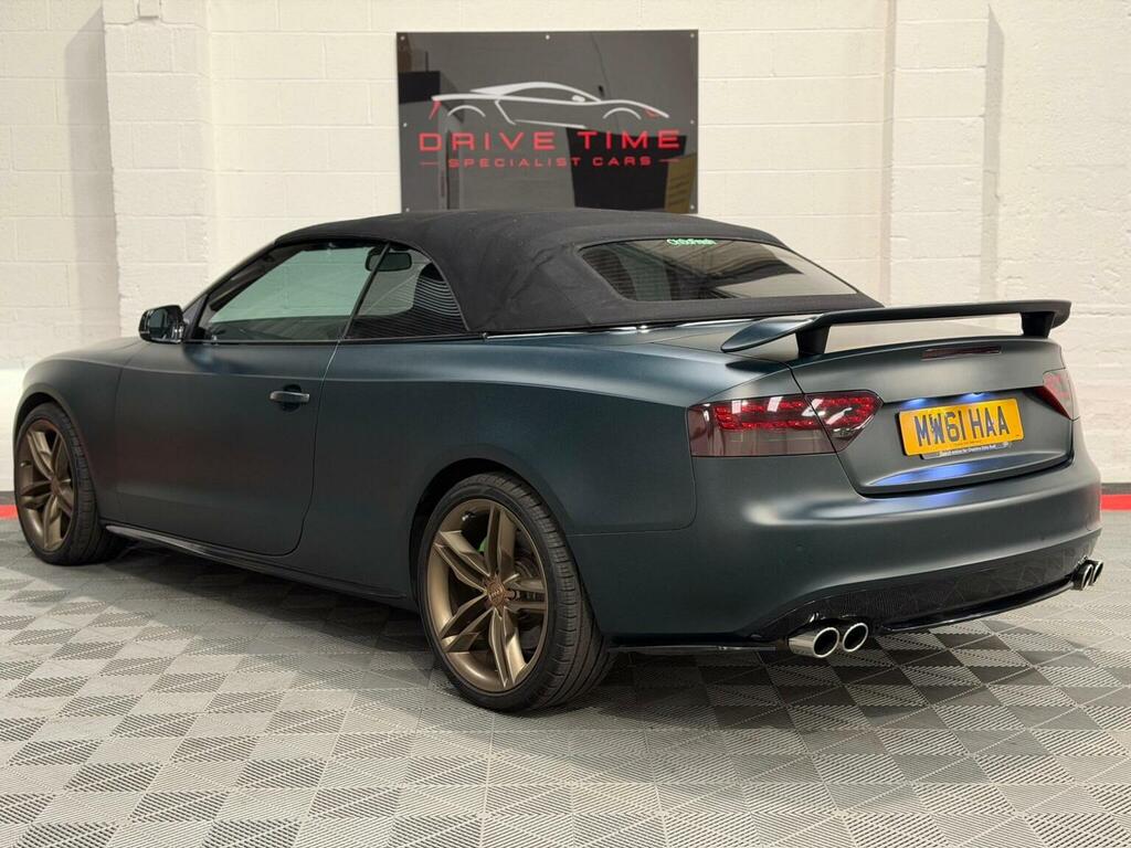 Audi S5 3.0 Tfsi V6 Cabriolet S Tronic Quattro Euro 5 Ss Black #3
