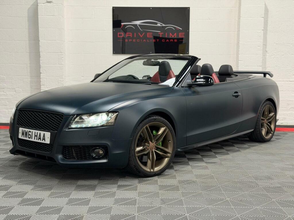 Audi S5 3.0 Tfsi V6 Cabriolet S Tronic Quattro Euro 5 Ss Black #2