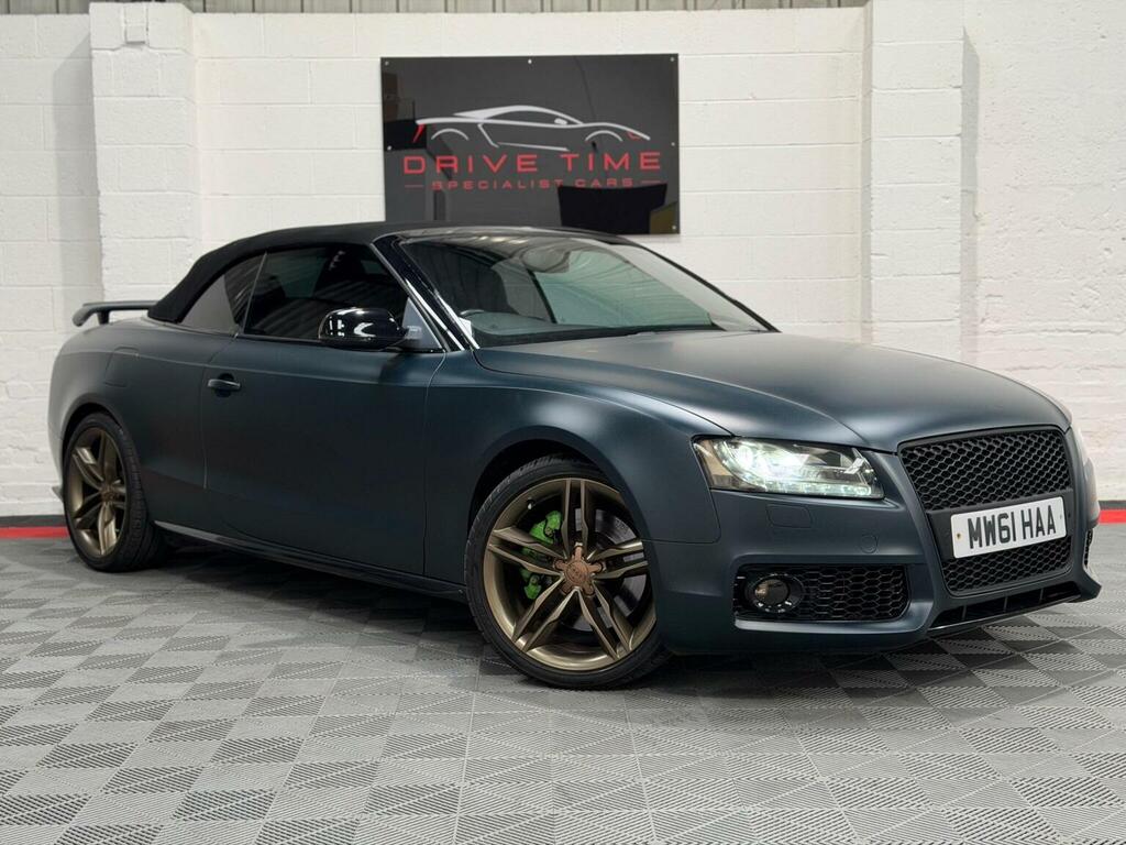 Audi S5 3.0 Tfsi V6 Cabriolet S Tronic Quattro Euro 5 Ss Black