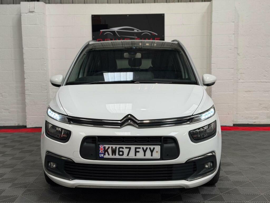 Citroen Grand C4 Picasso 1.2 Puretech Feel Euro 6 Ss KW67FYY White #2