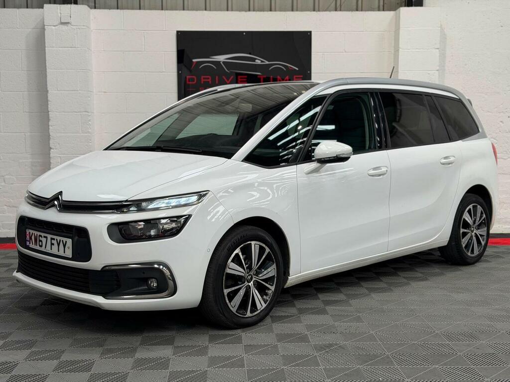 Citroen Grand C4 Picasso 1.2 Puretech Feel Euro 6 Ss KW67FYY White #3