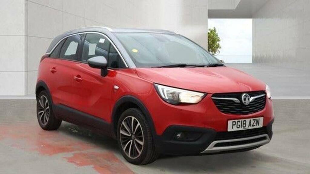 Vauxhall Crossland X 1.2 Elite Euro 6 Red