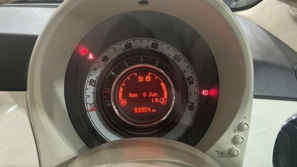 Fiat 500 500 Hatchback Red #10
