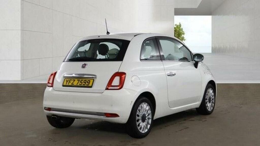 Fiat 500 1.2 Lounge Euro 6 Ss White #4