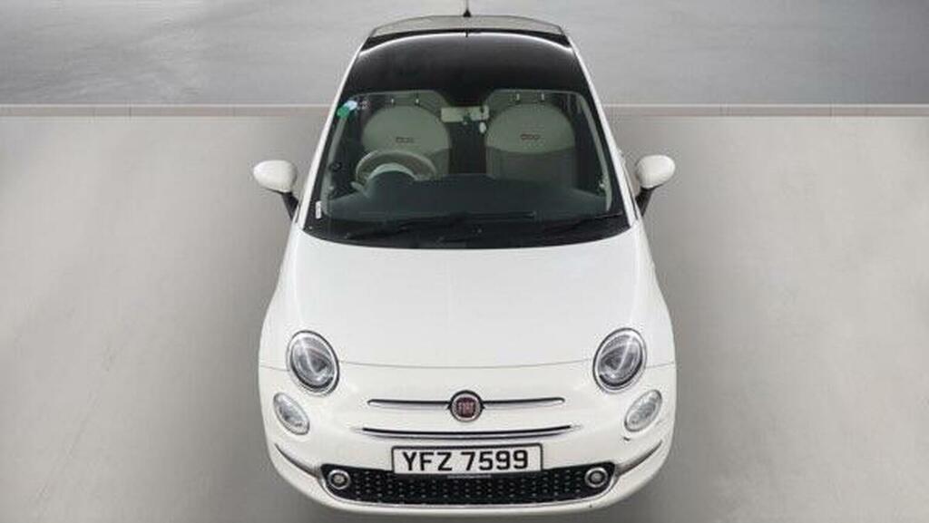 Fiat 500 1.2 Lounge Euro 6 Ss White #5