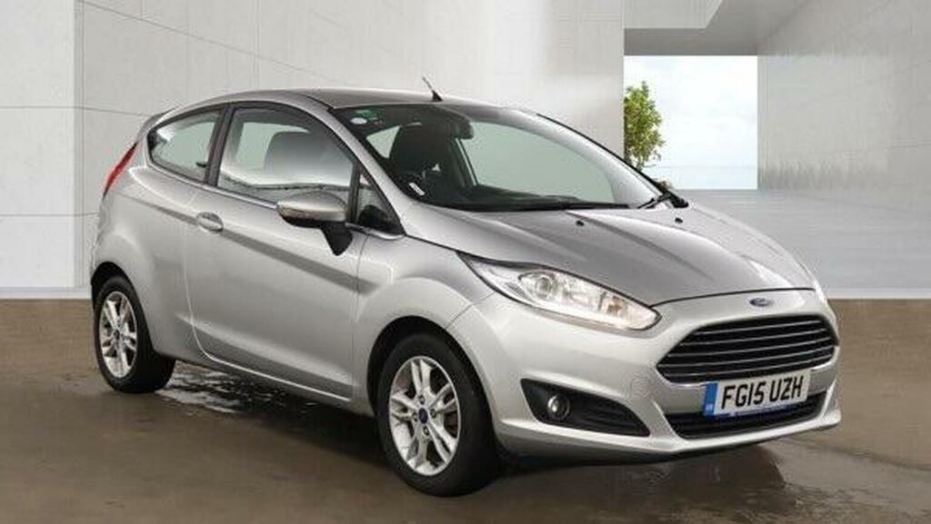 Ford Fiesta 1.0T Ecoboost Zetec Euro 6 Ss Silver