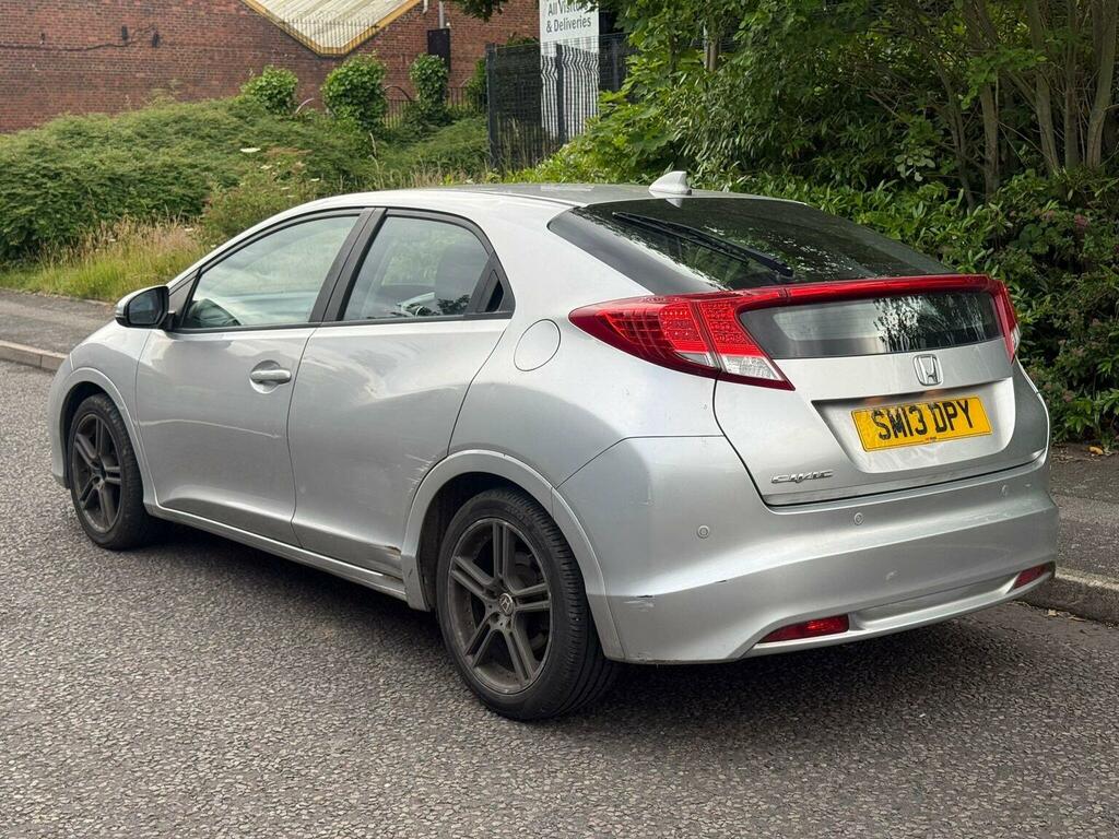 Honda Civic 1.8 I-vtec Ti Euro 5 Ss Silver #4
