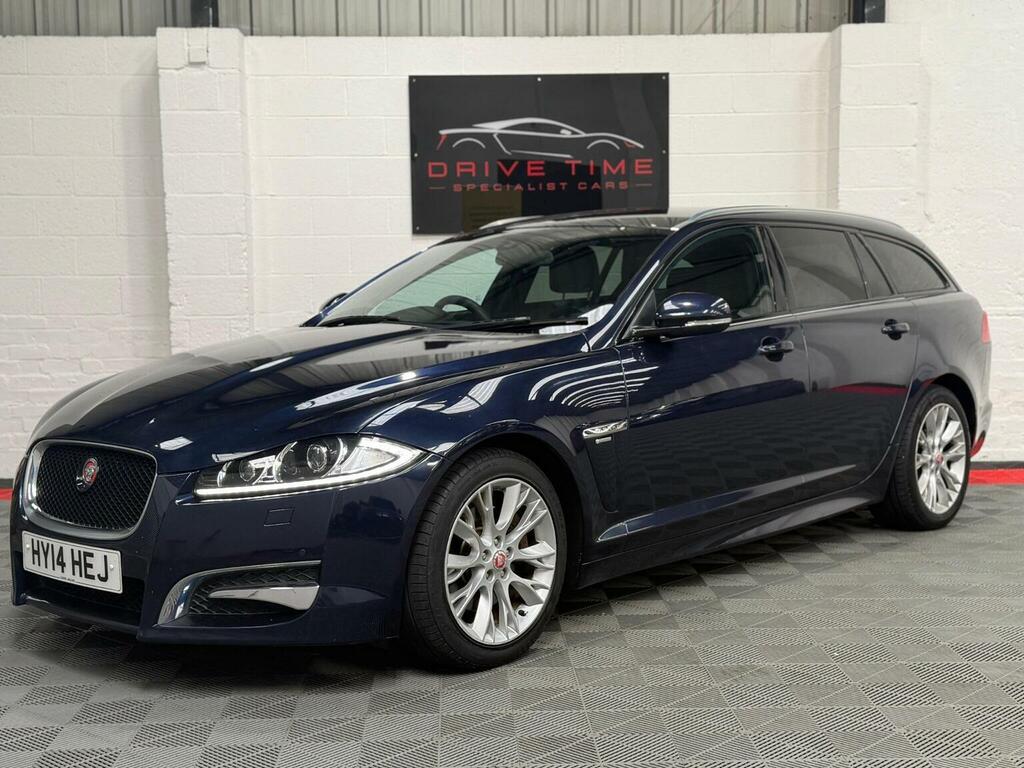 Jaguar XF 2.2D R-sport Sportbrake Euro 5 Ss Blue #3