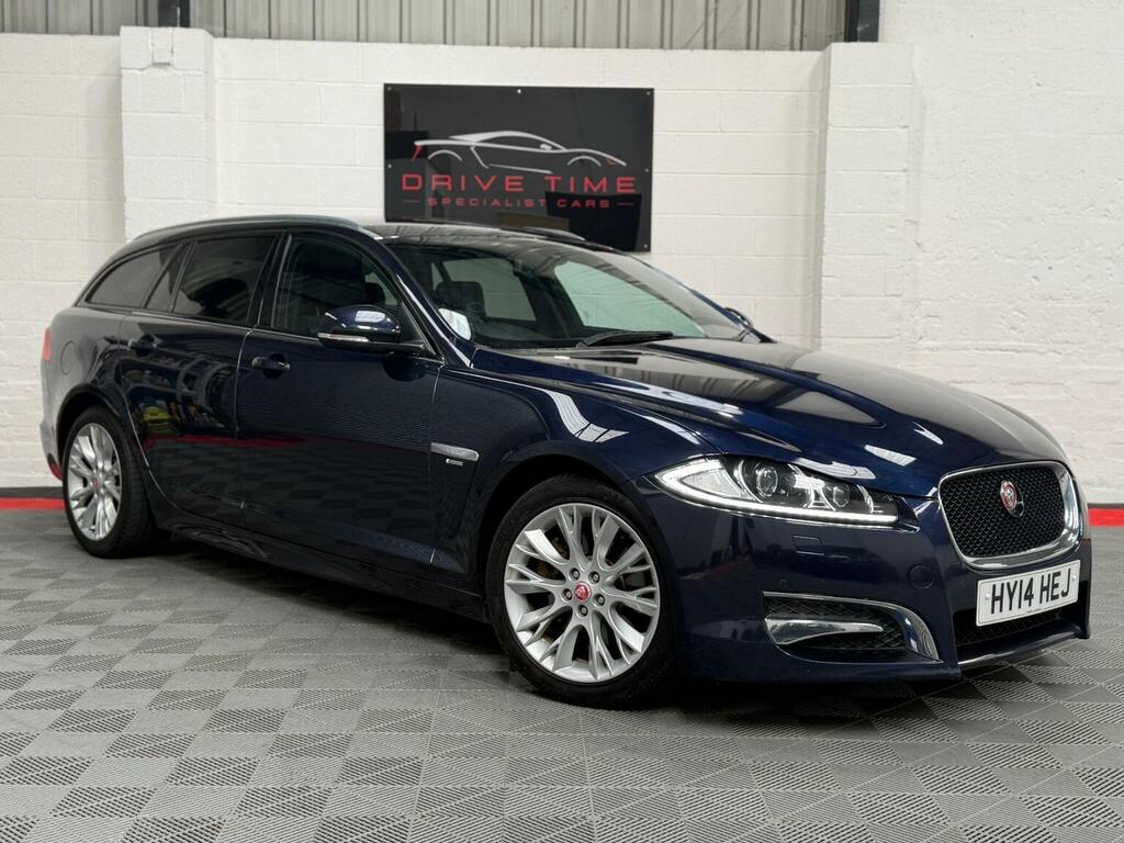 Jaguar XF 2.2D R-sport Sportbrake Euro 5 Ss Blue #5