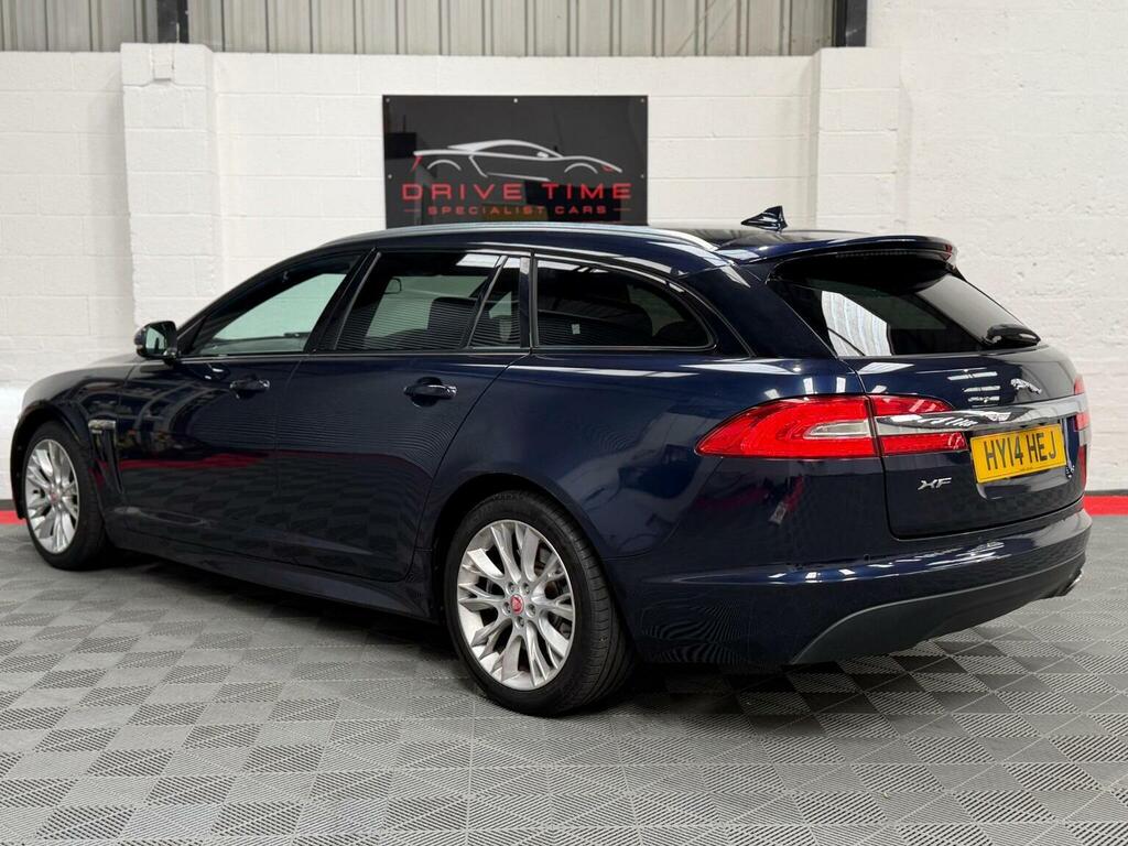 Jaguar XF 2.2D R-sport Sportbrake Euro 5 Ss Blue #4