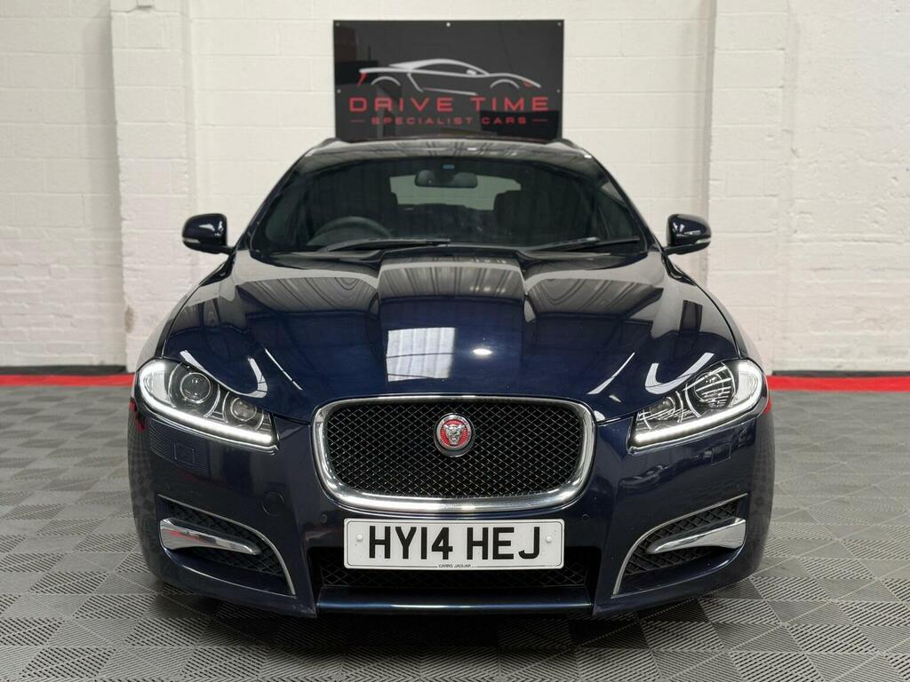 Jaguar XF 2.2D R-sport Sportbrake Euro 5 Ss Blue #2