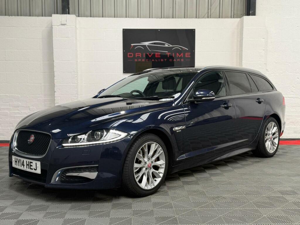 Jaguar XF 2.2D R-sport Sportbrake Euro 5 Ss Blue #6