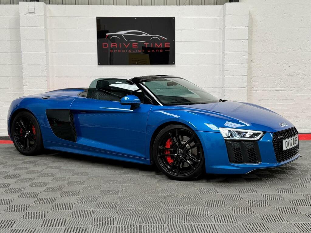 Audi R8 5.2 Fsi V10 Spyder S Tronic Quattro Euro 6 Ss 2 Blue #6