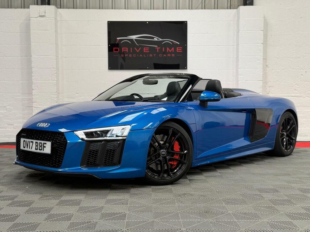 Audi R8 5.2 Fsi V10 Spyder S Tronic Quattro Euro 6 Ss 2 Blue #4