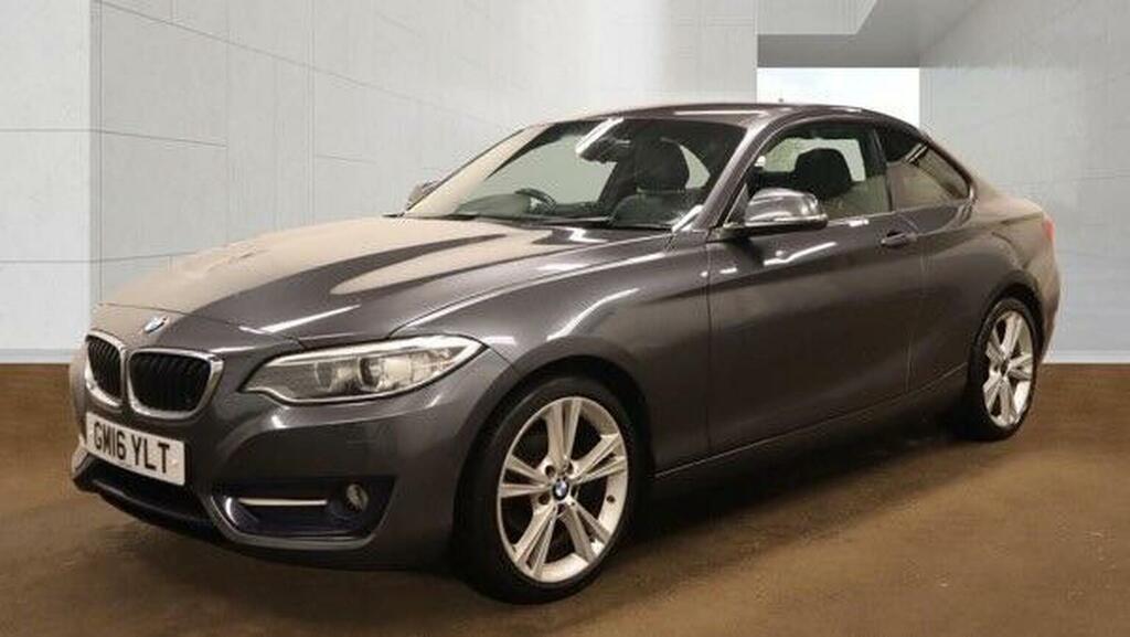 BMW 2 Series 2.0 218D Sport Euro 6 Ss Grey #2