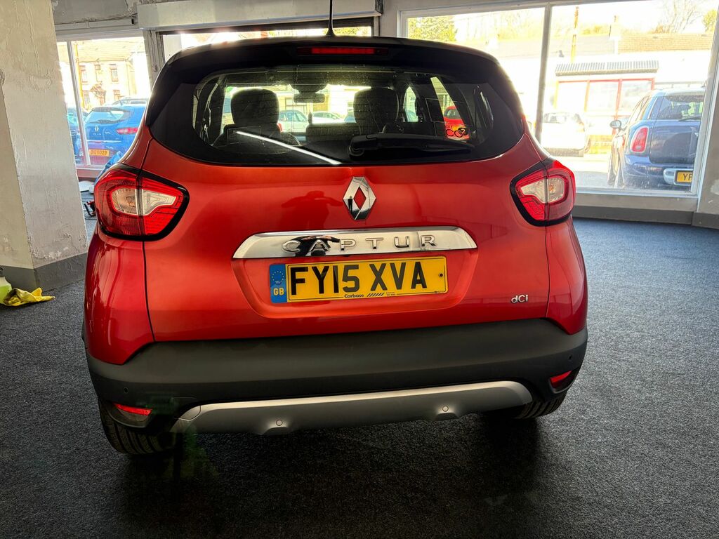 Renault Captur 1.5 Dci Energy Signature Suv Eur FY15XVA Red #5
