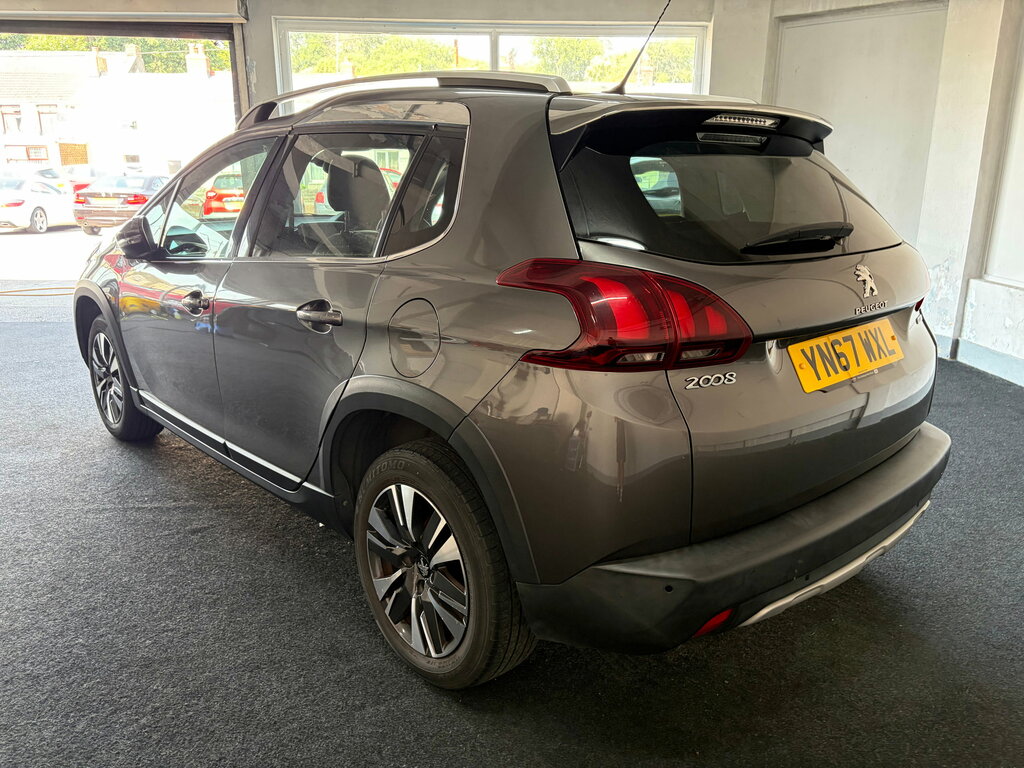 Peugeot 2008 1.2 Puretech Allure Suv Euro 6 Grey #5