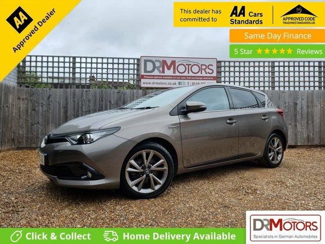 Toyota Auris 1.8 Vvt-h Design Hatchback Hybrid Cvt E Brown