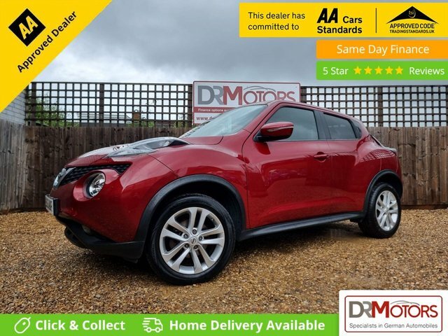 Nissan Juke 1.5 Dci N-connecta Suv Euro 6 S BP65NXF Red