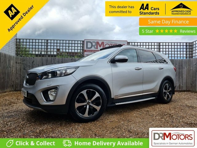 Kia Sorento 2.2 Crdi Kx-3 Suv Awd Euro 6 197 PL15FAK Silver