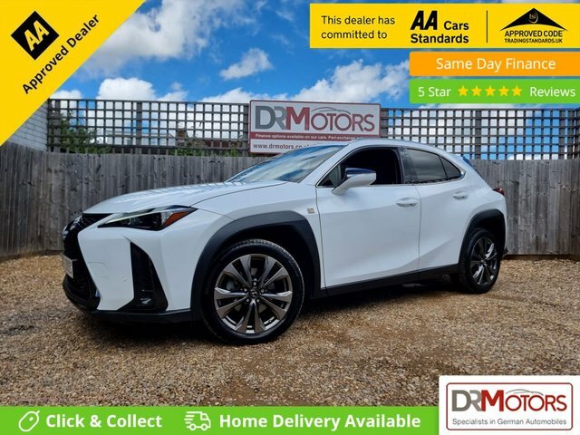 Lexus UX 2.0 250H F Sport Design Suv Hybrid E-cv AMZ3069 White