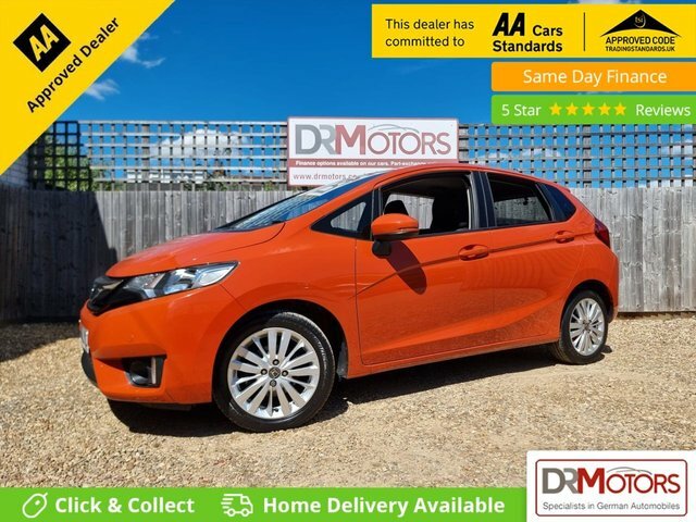 Honda Jazz 1.3 I-vtec Ex Hatchback Cvt Euro 6 S S Orange