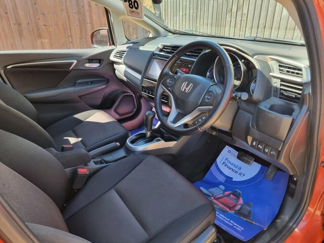 Honda Jazz 1.3 I-vtec Ex Hatchback Cvt Euro 6 S S NL66LYC Orange #2