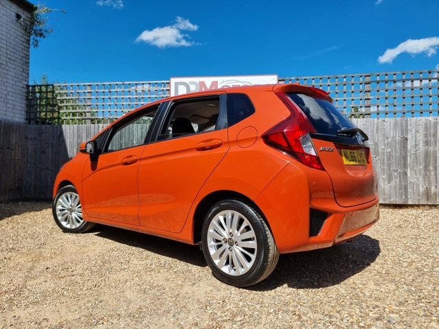 Honda Jazz 1.3 I-vtec Ex Hatchback Cvt Euro 6 S S NL66LYC Orange #4