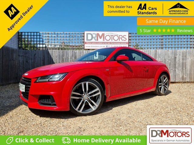 Audi TT 2.0 Tdi Ultra S Line Coupe Euro Red