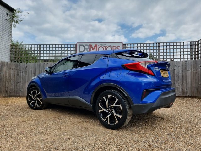 Toyota C-Hr 1.8 Vvt-h Design Suv Hybrid Cvt Euro 6 EJ68MPE Blue #4