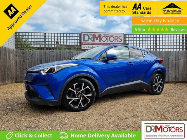 Toyota C-Hr 1.8 Vvt-h Design Suv Hybrid Cvt Euro 6 Blue